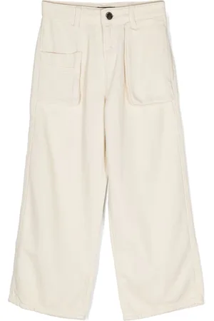Emporio Armani Hose mit weitem Bein