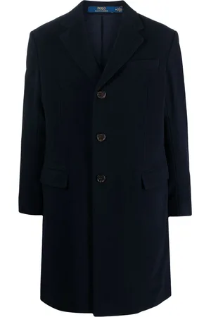 Ralph Lauren Einreihiger Midimantel