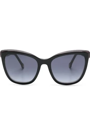 Carolina Herrera Cat-Eye-Sonnenbrille mit Logo-Print