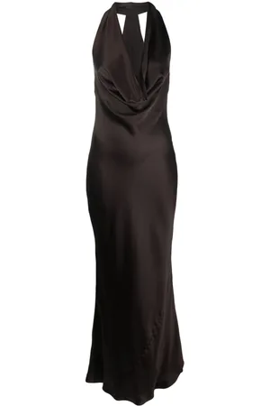Norma Kamali Neckholder-Abendkleid