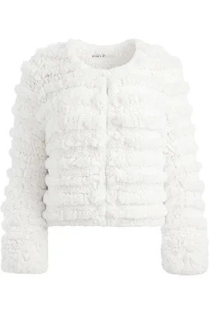 ALICE+OLIVIA Fawn Jacke aus Faux Fur