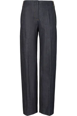 Tory Burch Selvedge Jeans mit geradem Bein