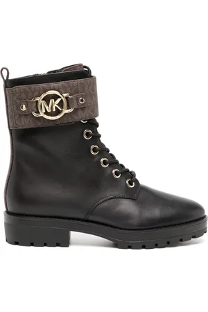 Michael Kors Stiefel mit Logo-Schild