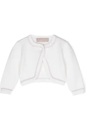 LA STUPENDERIA Cardigan mit Kontrastdetails