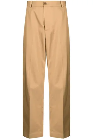 Maison Kitsuné Halbhohe Straight-Leg-Hose