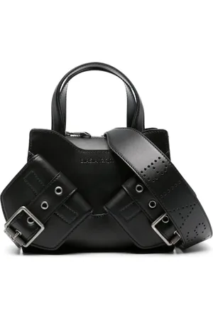 BIASIA Handtasche mit Logo-Prägung