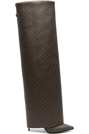 Balmain Ariel Stiefel mit Umschlag