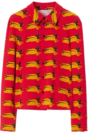 Burberry Hemd mit Monogrammmuster