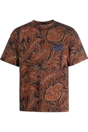 Etro T-Shirt mit Paisley-Print