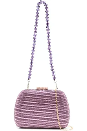 SERPUI Clutch mit Kristallen