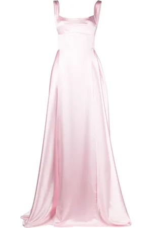 Atu Body Couture Satinrobe mit V-Rückenausschnitt