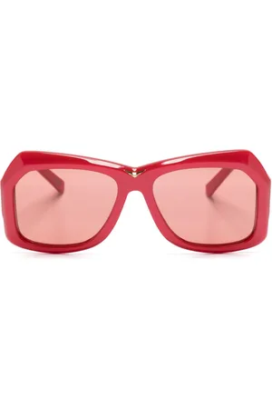 Marni Sonnenbrille mit geometrischem Gestell