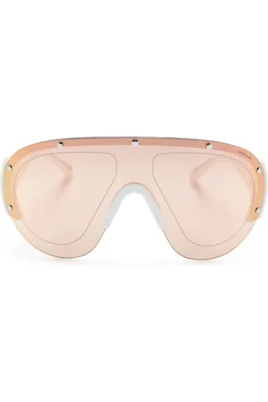 Moncler Sonnenbrille mit Oversized-Gestell