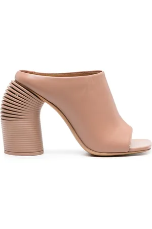 OFF-WHITE Runway Spring Mules mit definiertem Absatz