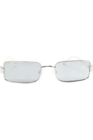 Linda Farrow Sonnenbrille mit eckigem Gestell