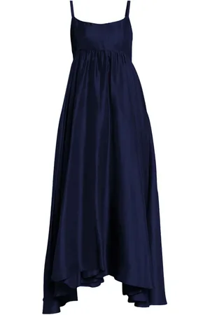 Azeeza Asymmetrisches Seidenkleid