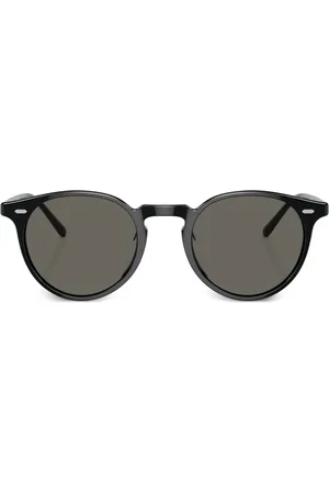 Oliver Peoples Sonnenbrille mit rundem Gestell