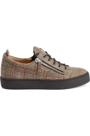 Giuseppe Zanotti Frankie Sneakers mit Karomuster