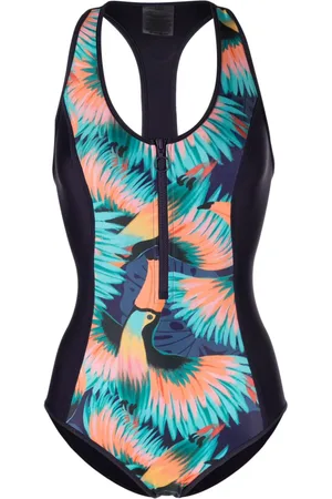 Duskii Badeanzug mit Logo-Print