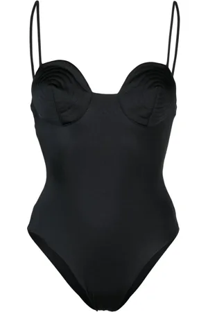 Noire Swimwear Badeanzug mit rundem Ausschnitt