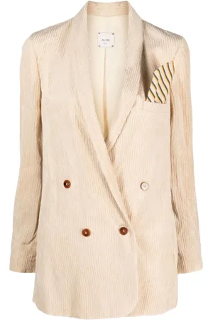 ALYSI Doppelreihiger Blazer aus Cord