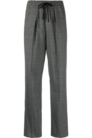 Marant Etoile Karierte Priska High-Waist-Hose