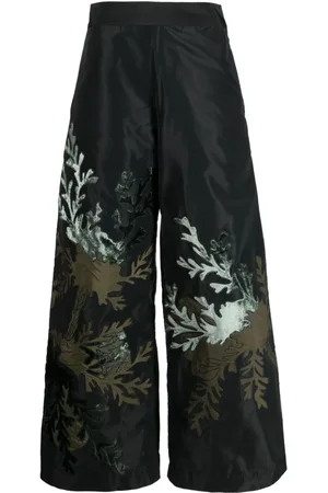 BIYAN High-Waist-Hose mit weitem Bein