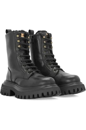 Dolce & Gabbana Stiefel mit runder Kappe