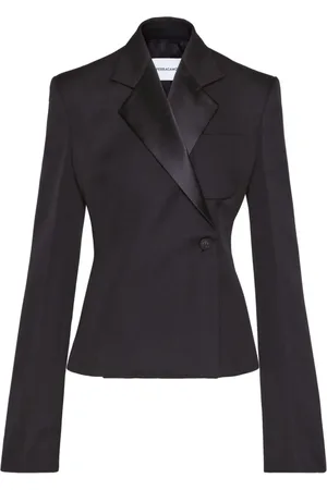 Salvatore Ferragamo Blazer mit fallendem Revers