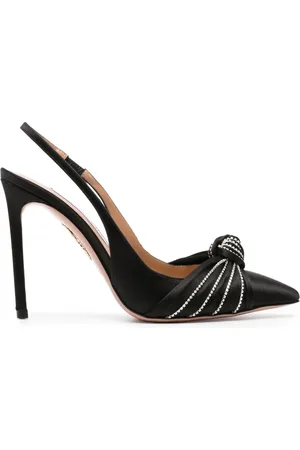 Aquazzura Atelier 105 Pumps mit Satin-Finish