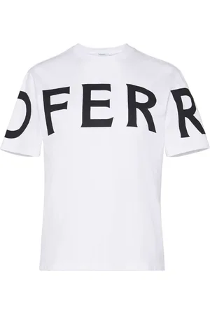 Salvatore Ferragamo T-Shirt mit Logo-Print