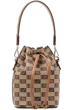 MOREAU Beuteltasche mit Monogramm-Print