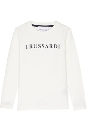 Trussardi T-Shirt mit Logo-Print