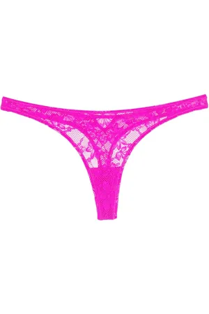 FLEUR DU MAL Le Stretch Tanga aus Spitze