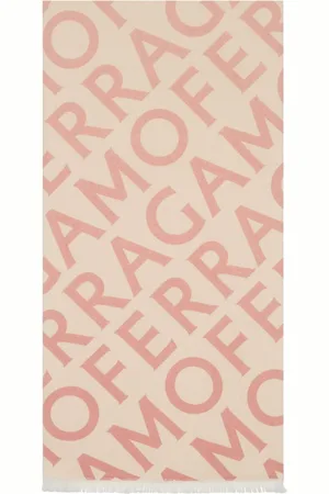 Salvatore Ferragamo Intarsien-Schal mit Logo