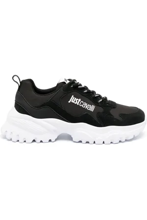 Roberto Cavalli Sneakers mit Logo-Print