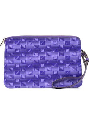 MOREAU Clutch mit Monogrammmuster
