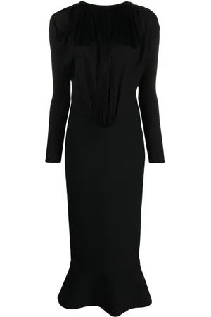 V:PM ATELIER Drapiertes Alette Maxikleid