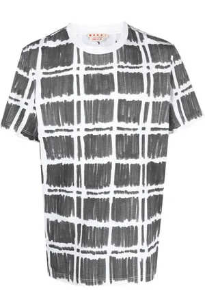 Marni Kariertes T-Shirt