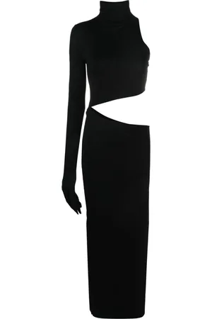 MANURI Tetris Midikleid mit Cut-Outs