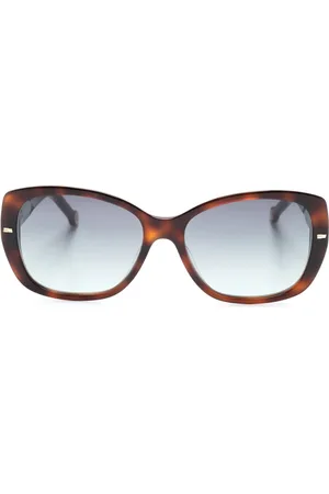Carolina Herrera Cat-Eye-Sonnenbrille in Schildpattoptik
