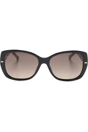 Carolina Herrera Sonnenbrille mit Oversized-Gestell