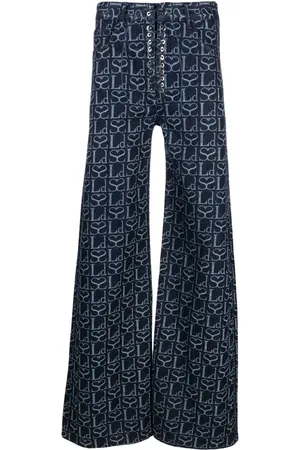 Ludovic De Saint Sernin Jeans mit Schnürung