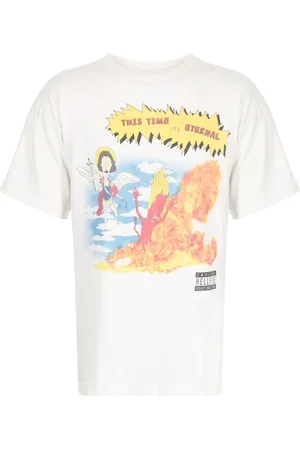 SAINT MXXXXXX T-Shirt mit Cartoon-Print