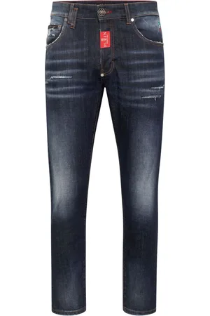 Philipp Plein Halbhohe Skinny-Jeans