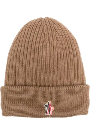 Moncler Beanie mit Logo-Stickerei