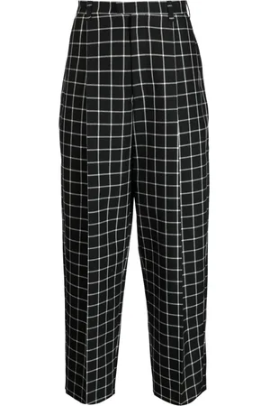 Marni Karierte Tapered-Hose