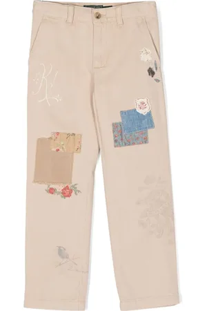 Ralph Lauren Jeans mit Patchwork-Detail