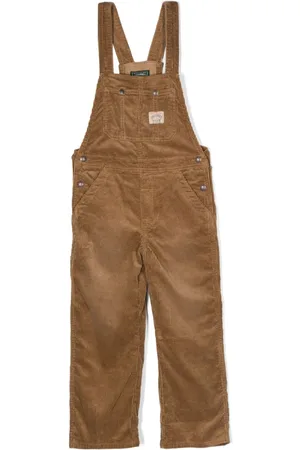 Ralph Lauren Gerade Latzhose aus Cord