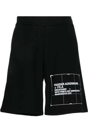 Haider Ackermann Joggingshorts mit Logo-Stickerei